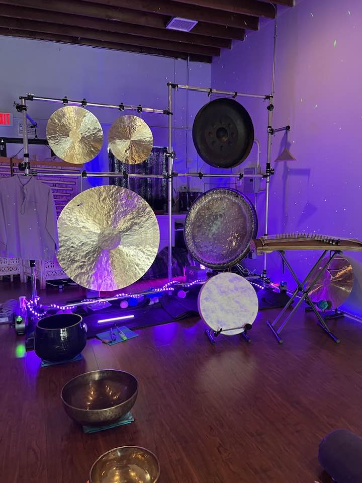 Swirl of Sound gongs